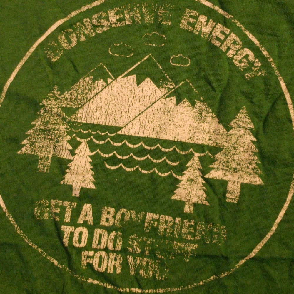 Distressed tee.. funny boyfriend